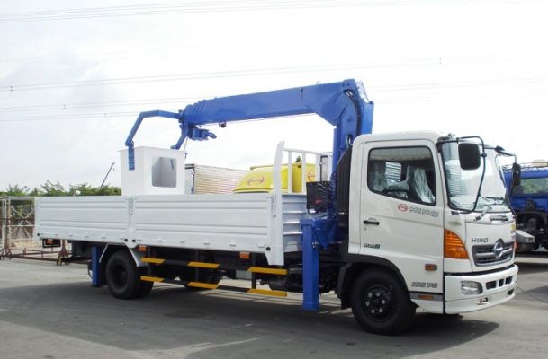 Cho thuê xe cẩu thùng tại Lộc Ninh