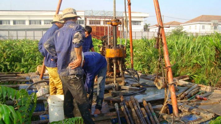 Dịch vụ khoan giếng giá rẻ tại Bến Cát