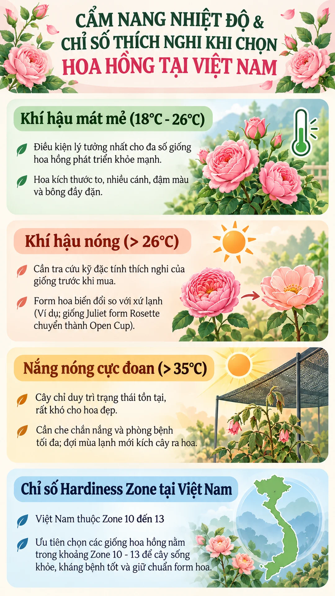 cách chọn cây hoa hồng khỏe